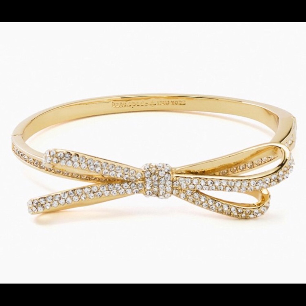 Kate Spade Gold Ribbon Bangle